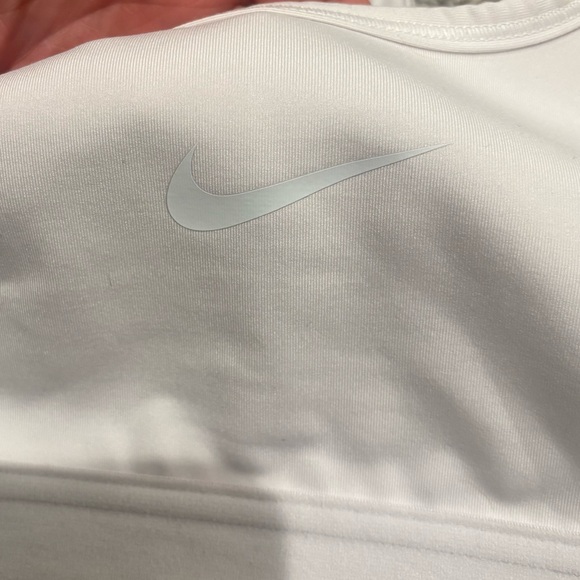 Nike Dri-FIT White Sports Bra - Picture 4 of 6